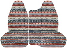 Truck Car Seat Covers Aztec Boho Fits Chevy Colorado 2004-2012 60-40 Bench Seat