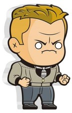 BACK TO THE FUTURE BIFF TANNEN 2021 1 oz Fine Silver SPECIAL SHAPE coin NIUE