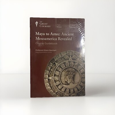 DVD Maya to Aztec : Ancient Mesoamerica Revealed by Edwin Barnhart NEW 2015