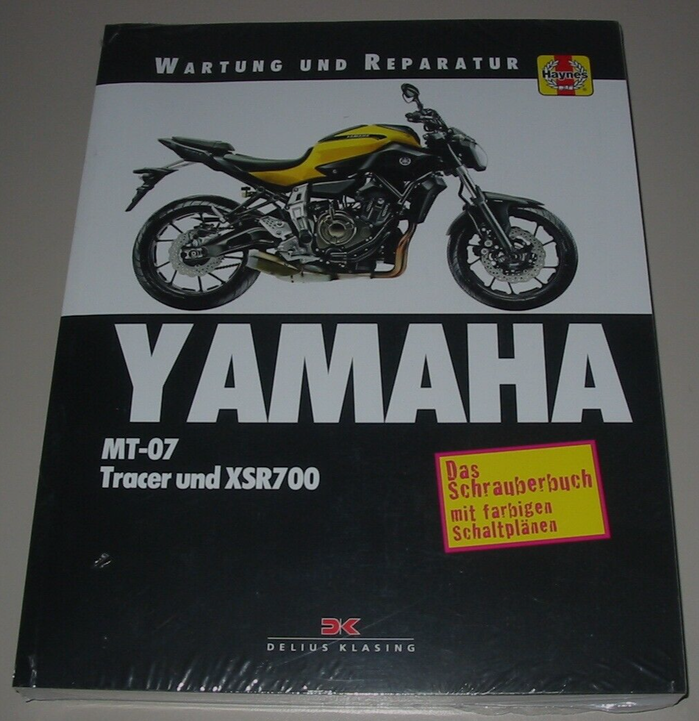 Reparaturanleitung Yamaha MT-07 Tracer + XSR 700 Reparatur + Wartung Buch Neu!