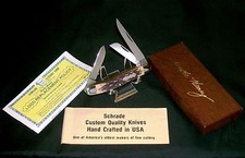 Schrade 897UH Knife USA Uncle Henry Circa-1970's W/Original Box & Paperwork Rare