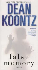 False Memory: A Novel - Mass Market Paperback By Koontz, Dean - GOOD