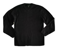 Lane Bryant Women  s Ribbed Sweater Plus 26 / 28 Stretch Long Sleeve Black