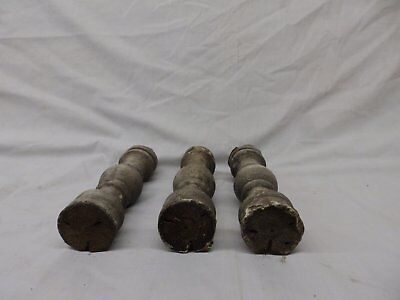 Buy Antique Set Of 3 Small Shabby Vtg Chic Porch Gingerbread Spindles 7x2 437-17P