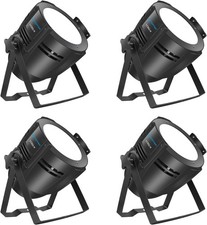 BETOPPER 4 Pack 200W COB LED Stage Lights w/ Stand Warm/Cool White NIB