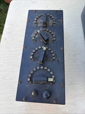 Vintage Decade Resistance Box Type 102K General Radio Co Cambridge Mass Bakelite