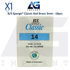 Spange  Professional Classic Adhesive Nail Brace 3mm 10pcs/pack Fast Application