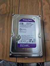 WD PURPLE 2TB 6G 5.4K 3.5INCH SATA HDD WD23PURZ | TESTED WIPED FIRM PRICE