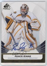 2012-13 SP Game Used Edition Auto Pekka Rinne #45 Auto 9a0