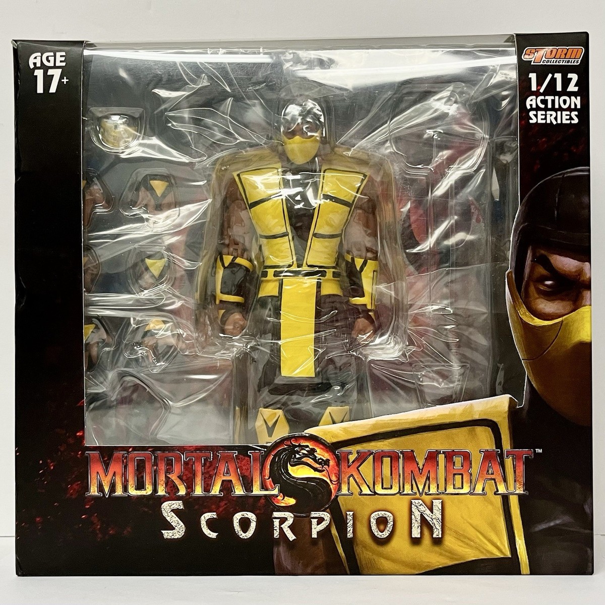 Scorpion Mortal Kombat storm モータルコンバット Storm Toys 1/12 Mortal Kombat Scorpion 2020 Exclusive Action