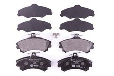 Bremsbelagsatz mit Verschleißwarnung 17,4 mm HELLA für u.a. MITSUBISHI COLT