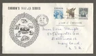 Canada first day cover, 322-324 animals, unusual cachet [ 100
