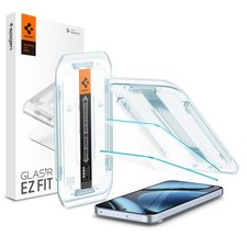 Spigen AluminaCore Tempered Glass Screen Protector GlasTR EZ FIT designed for...