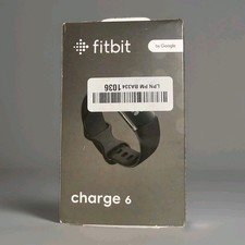 Fitbit Charge 6 Fitness Tracker - Black - GA05183NA - Open Box, New Free Shippin