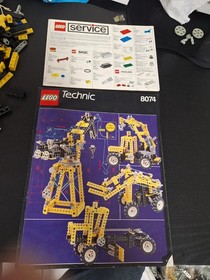 Vintage Lego Technic set 8074 Universal Construction set from 1991!