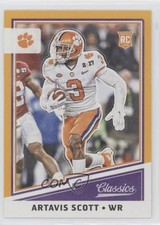 2017 Panini Classics Rookies Glossy Artavis Scott #205 c7w
