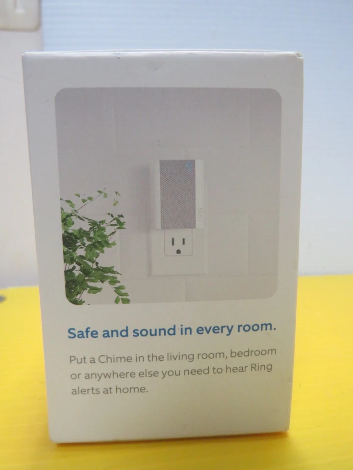 Ring Chime Plug-In Para Dispositivos Ring - Blanco 😍 NUEVO SELLADO ENVÍO GRATUITO 🔊🔒🎥 Foto 2 de 4