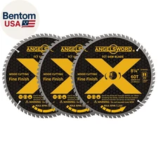 8-1/4 Inch Table Saw Blade/Circular Saw Blade for Fine Finish Wood Cutting, 60T,