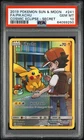 2019 Pokemon Sun & Moon Cosmic Eclipse 241 Pikachu Full Art Secret PSA 10 *9250