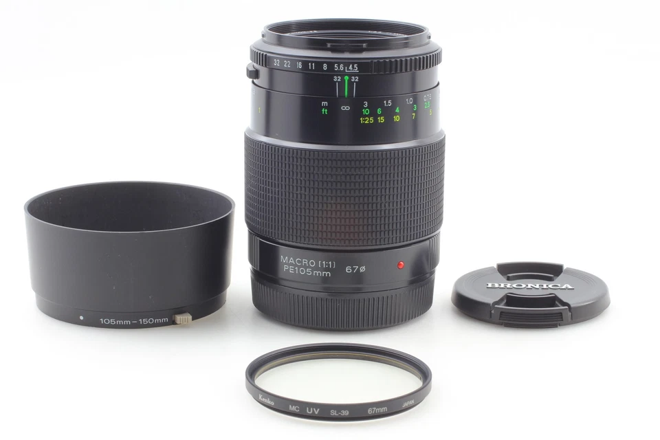 [MINT] Zenza Bronica ZENZANON-PE 105mm f4.5 Macro Lens for ETRSi From JAPAN - Image 3 of 4