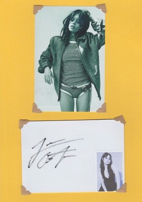 Original Jenna Ortega Autogramm ( Wednesday ) Beetlejuice Beetlejuice
