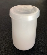 20 35mm film cans canisters containers - Clear can with clear lid