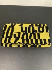 Elly Deyhle Handbag Yellow Black MCM Style letters