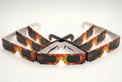 Solar Eclipse Glasses 12 Aug 2026 | ISO 12312-2 CE Safety Certified | UK SELLER - Image 1 of 4