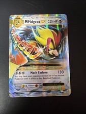 Pokémon M Pidgeot EX 65/108 Evolutions Ultra Rare Full Art Holo 220 HP Card