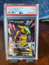 2012 Pokemon Black and White Giratina EX Dragons Exalted #124 PSA 5 on eBay