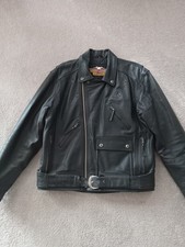 Harley-Davidson mens leather jacket, size med...