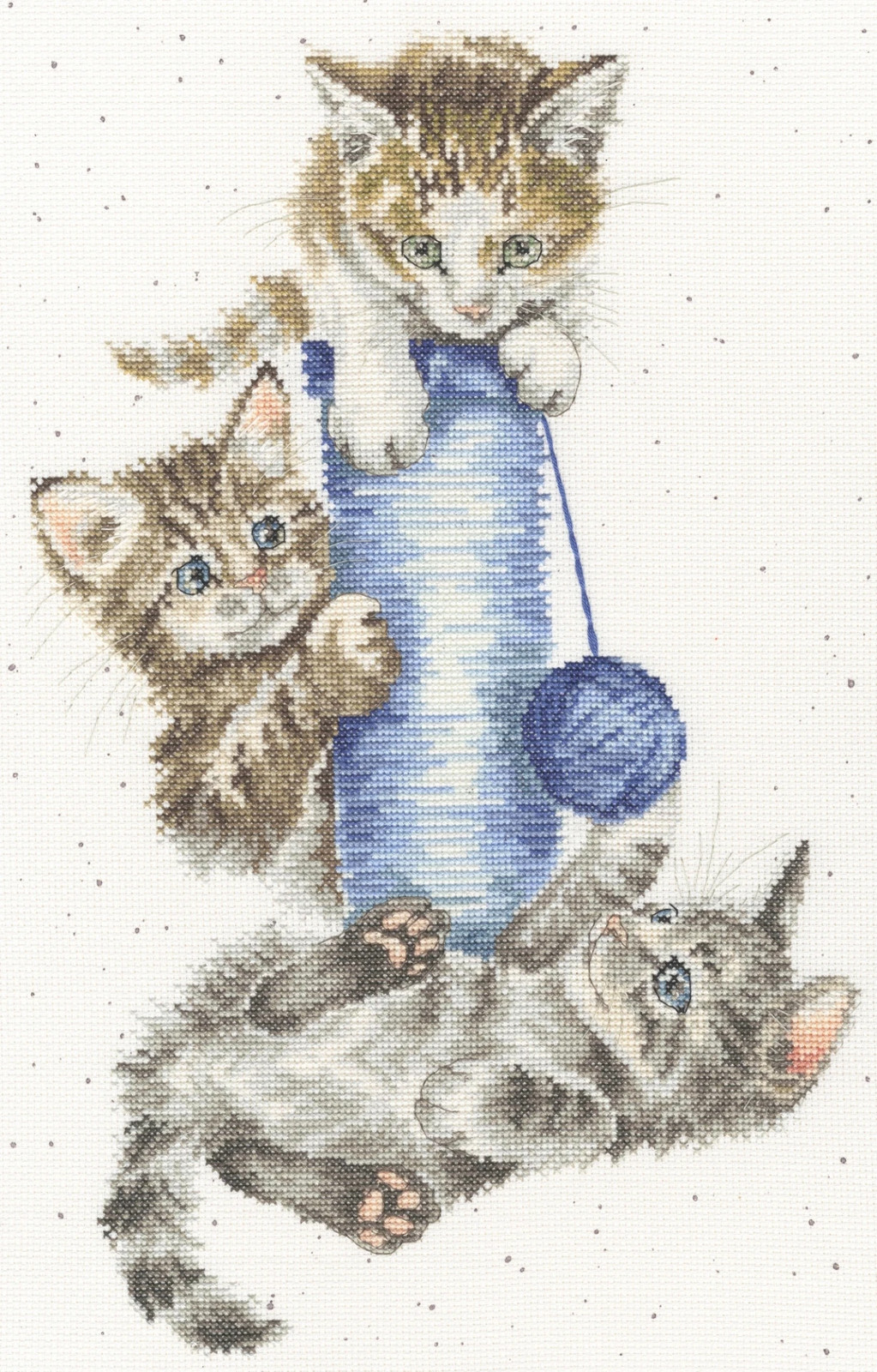 Three's A Crowd (Wrendale Designs) Cross Stitch Kit By Bothy Threads