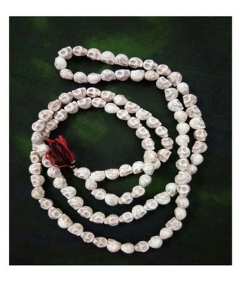 Goddess KALI Nar Mund Mala ROSARY Carved Skull 108beeds  Prayer Beads FREE SHIP