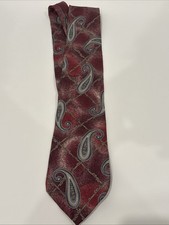 Stafford Men’s Tie 100% Silk From Italy Made In The USA