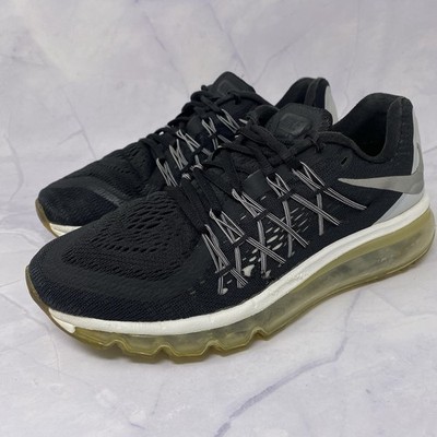 Nike Air Max 2015 Women s Size 7 Black Sneakers Athletic Shoe 698903-001