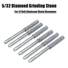 Durable 6x 5/32 Diamond Grinder Stone For 12 Volt Chainsaw Chain Sharpener b