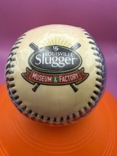 LOUISVILLE SLUGGER Museum Factory 1884 125 Hillerich Bradsby CO Baseball zapieczętowany