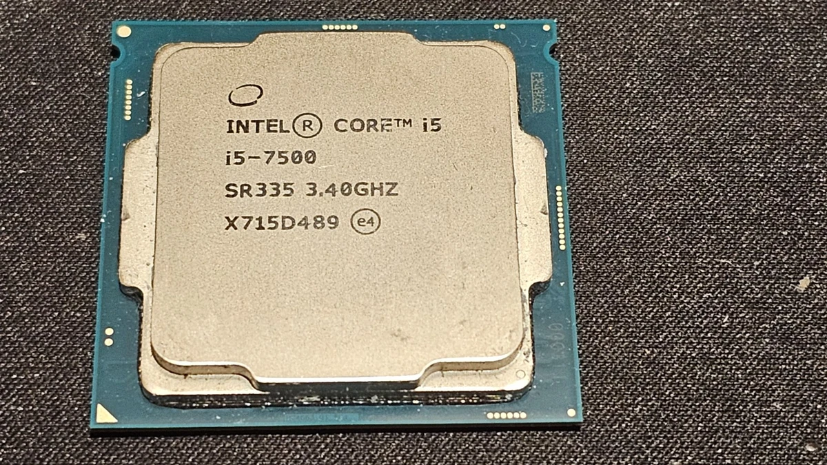 Intel Core i5-7500 Processor Model Computer Processors (CPUs) for