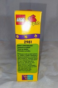 Vintage Lego DUPLO 2981 Winnie the Pooh  1999 NEW Unopened&nbsp;8PC Set 1.5-6Y