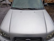 Subaru Forester SB original Motorhaube 01G Silber vor Facelift Baujahr 2005
