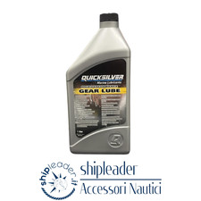 Quicksilver Gear Lube 1L Olio Piede SAE 90 Motori FB Mercury e MerCruiser