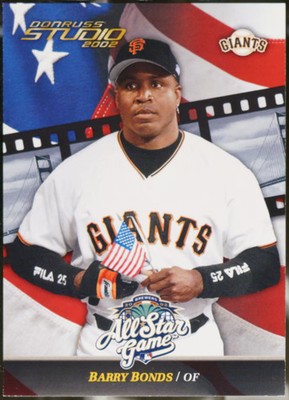 2002 Donruss Studio - All-Star Game #74 Barry Bonds Baseball NM