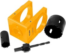 TOLSEN Door Lock Installation Kit, Hole Saw Set with Arbor Positioning Frame ...