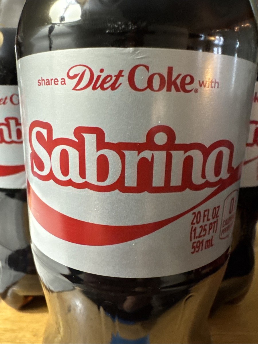 Share a Coke with Sabrina 2025 Personalized Gift Coca Cola Bottle