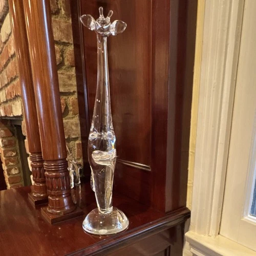 Art Glass Giraffe Figurine perfect condition