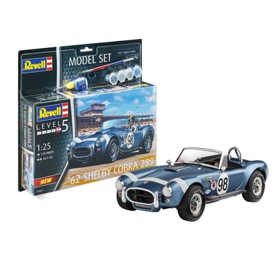 62 Shelby Cobra 289 Auto Modellbausatz Revell 67669 Model Set Revell 67669 1:25