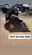 New 42” Excavator Bucket for CAT 323 (USA Made) with Pins