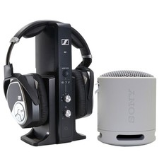 Sennheiser RS 195 Digital Wireless Headphone System with XB100 Portable Speaker