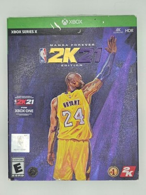 NBA 2K22 Mamba Forever Ed. NEW SEALED Xbox Series X - Slight Slipcover Wear