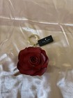 kate spade new york Red Flower Leather Keychain with Zippered Pouch — photo 2